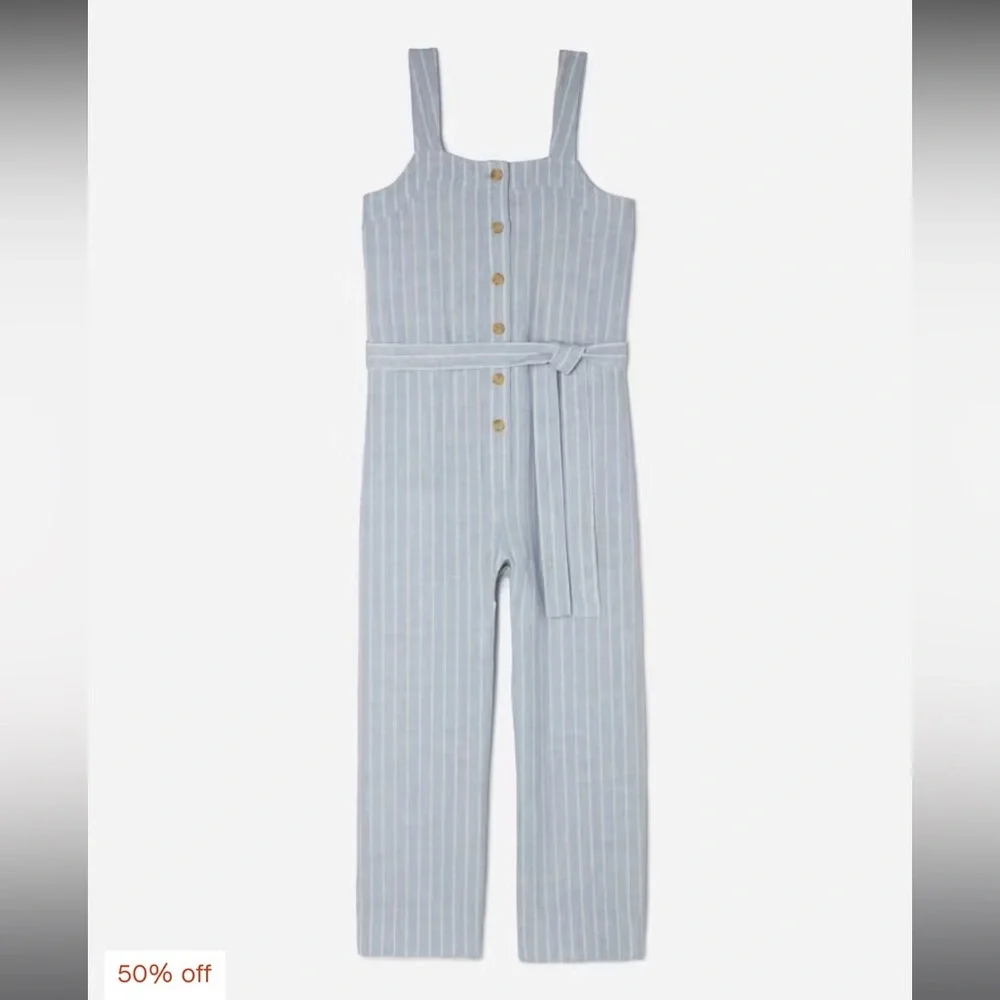 Everlane the linen jumpsuit